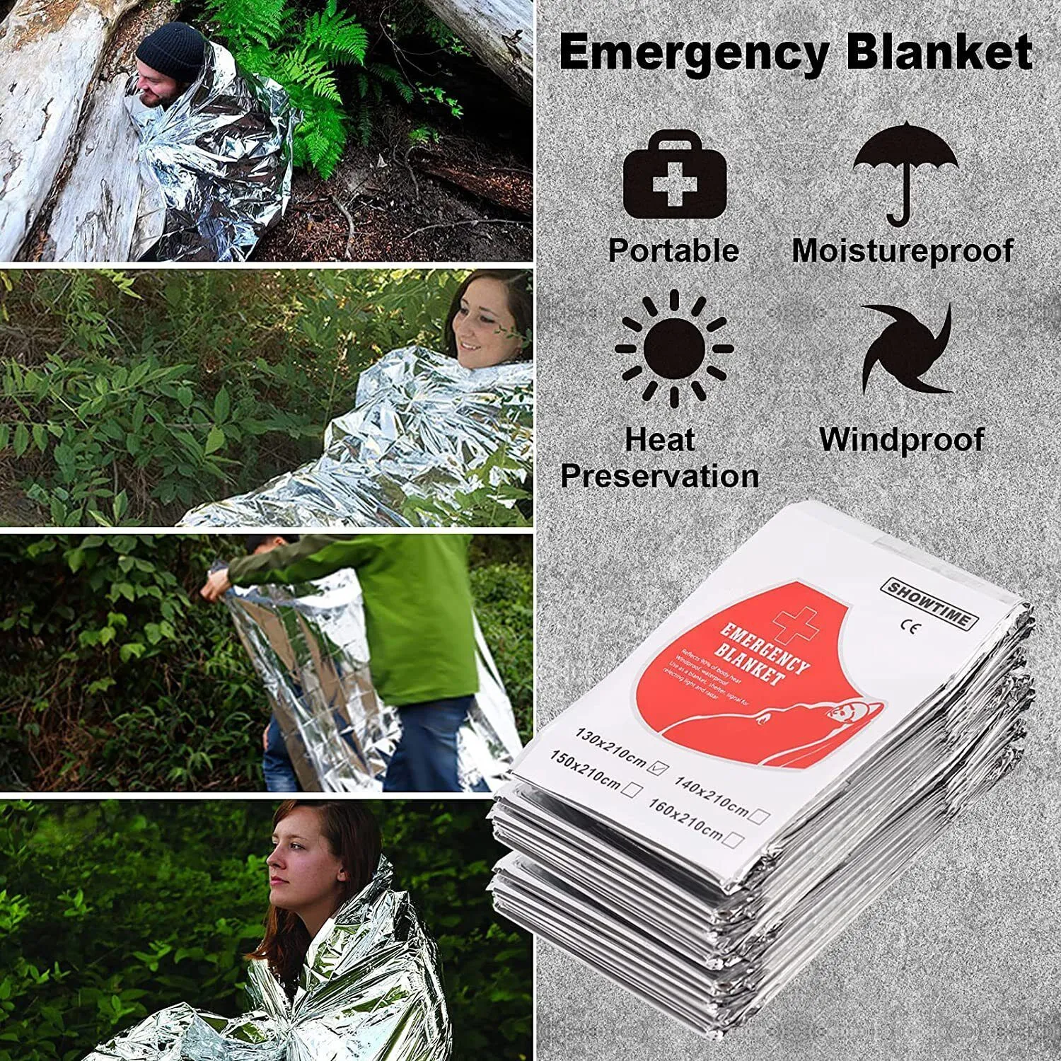 14in1 Outdoor Emergency Survival Gear Kit Camping Hiking Survival Gear Tools Kit Survival Gear And Equipment, Outdoor Fishing Hunting Camping Accessories