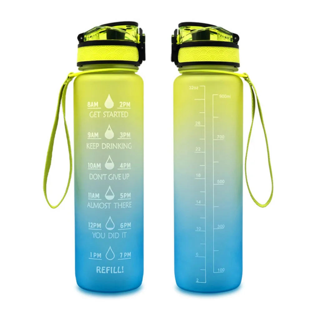 1L Multi-Colored Water Bottles