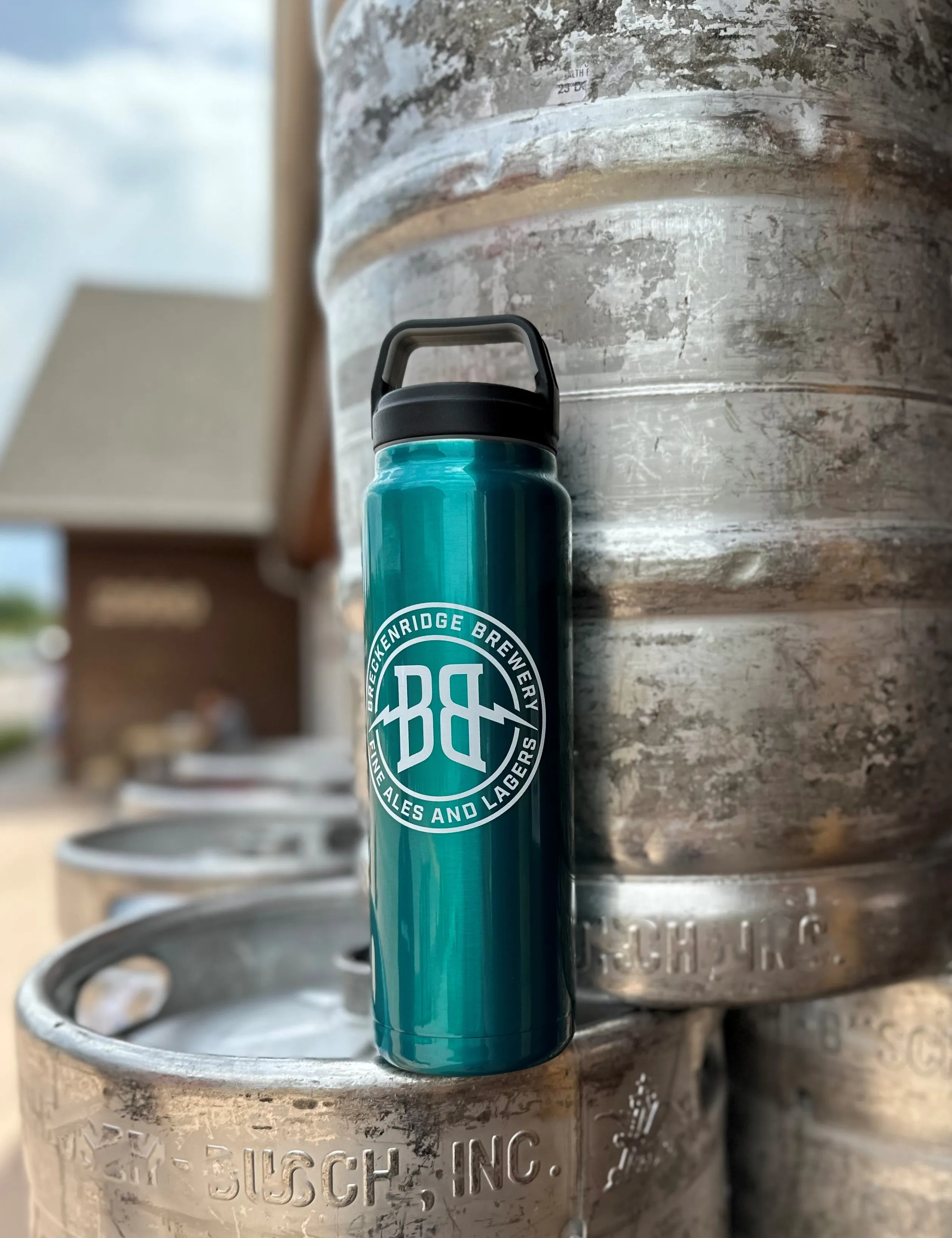 32oz Shine Growler - Teal