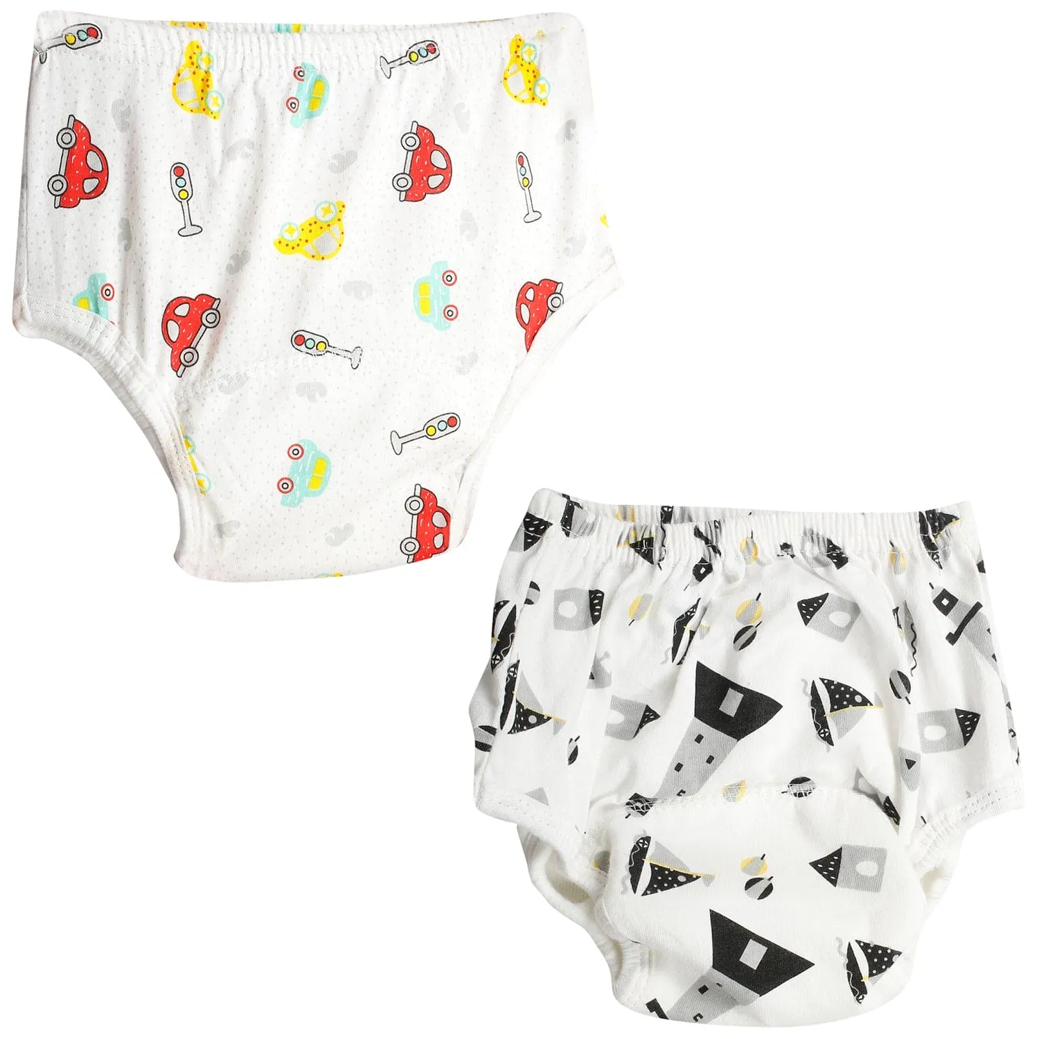 Adjustable & Washable Cloth Diaper Panty 2 Pk Driving And Sailing Multicolour