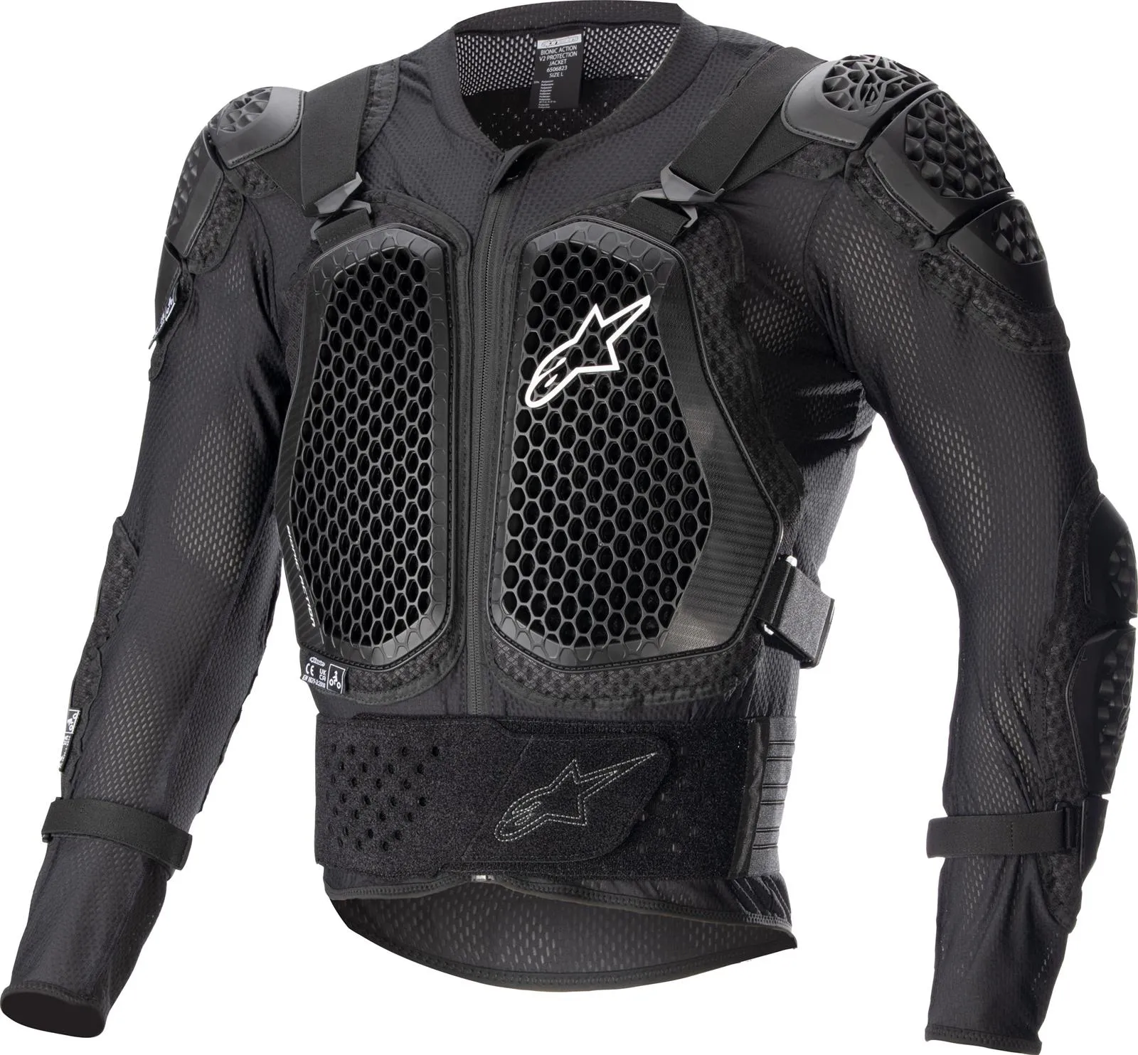 Alpinestars MX Bionic Action V2 Protection Jackets 6506823-10-L