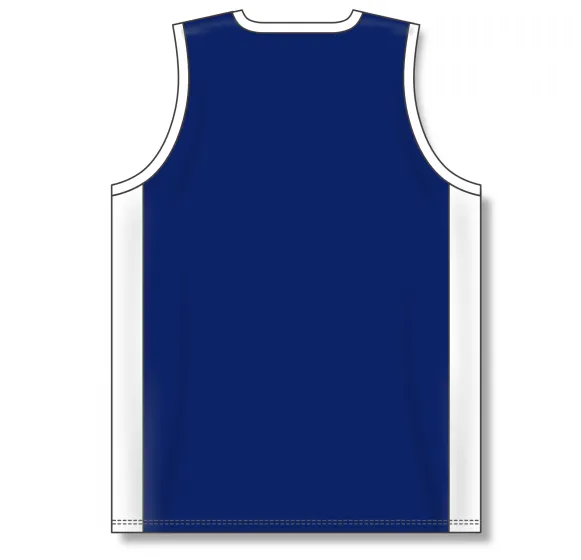 Athletic Knit (AK) B2115M-216 Mens Navy/White Pro Basketball Jersey