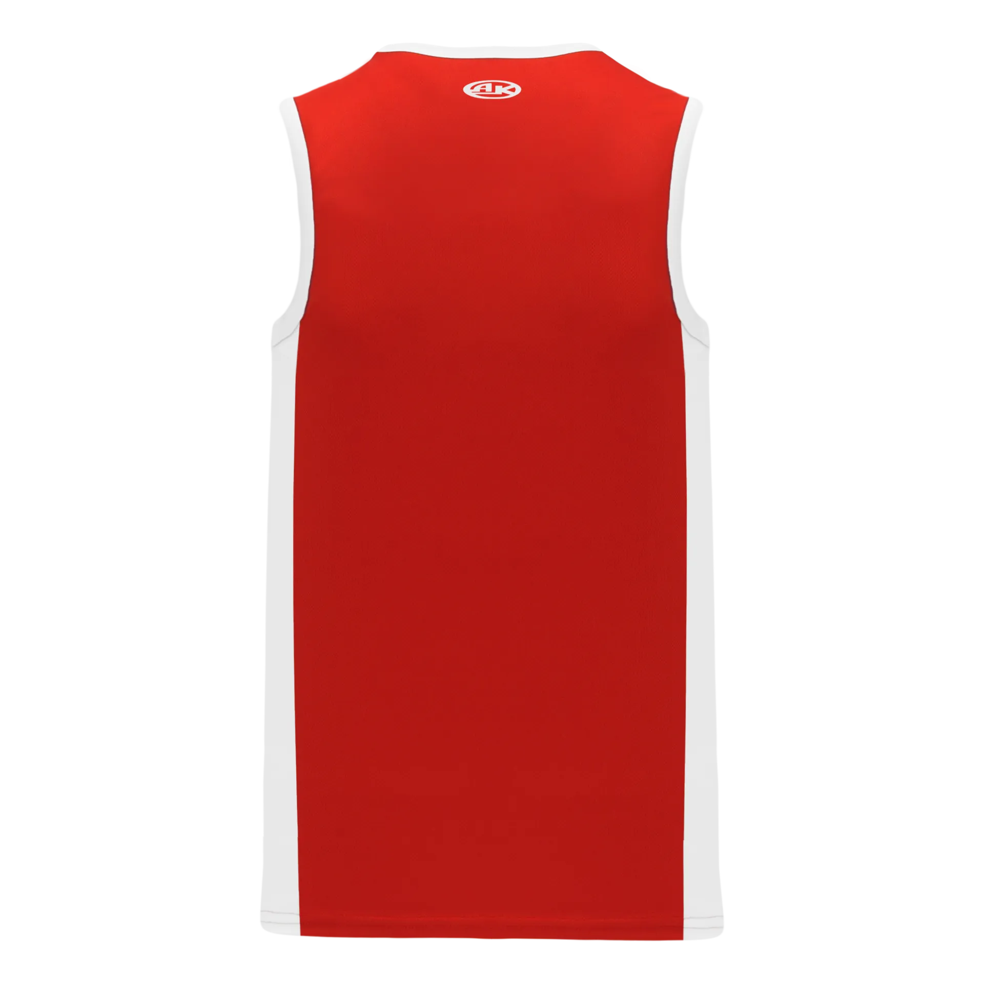 Athletic Knit (AK) B2115Y-208 Youth Red/White Pro Basketball Jersey