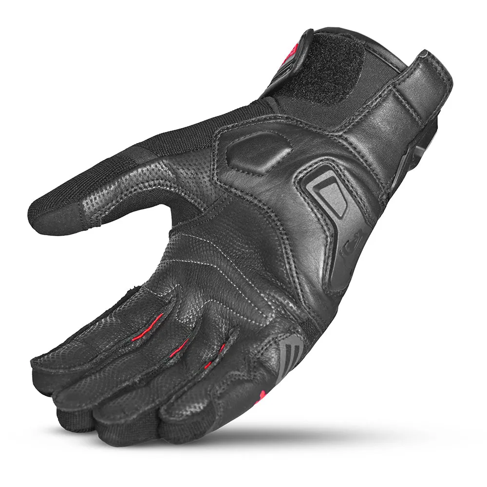 BELA - Daring  Racing Motorbike  Gloves - Black Red