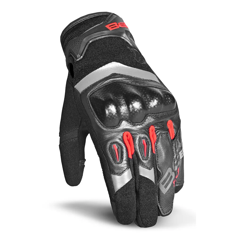 BELA - Daring  Racing Motorbike  Gloves - Black Red