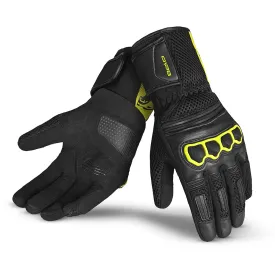 BELA Twix - Gloves - Black Yellow Flouro