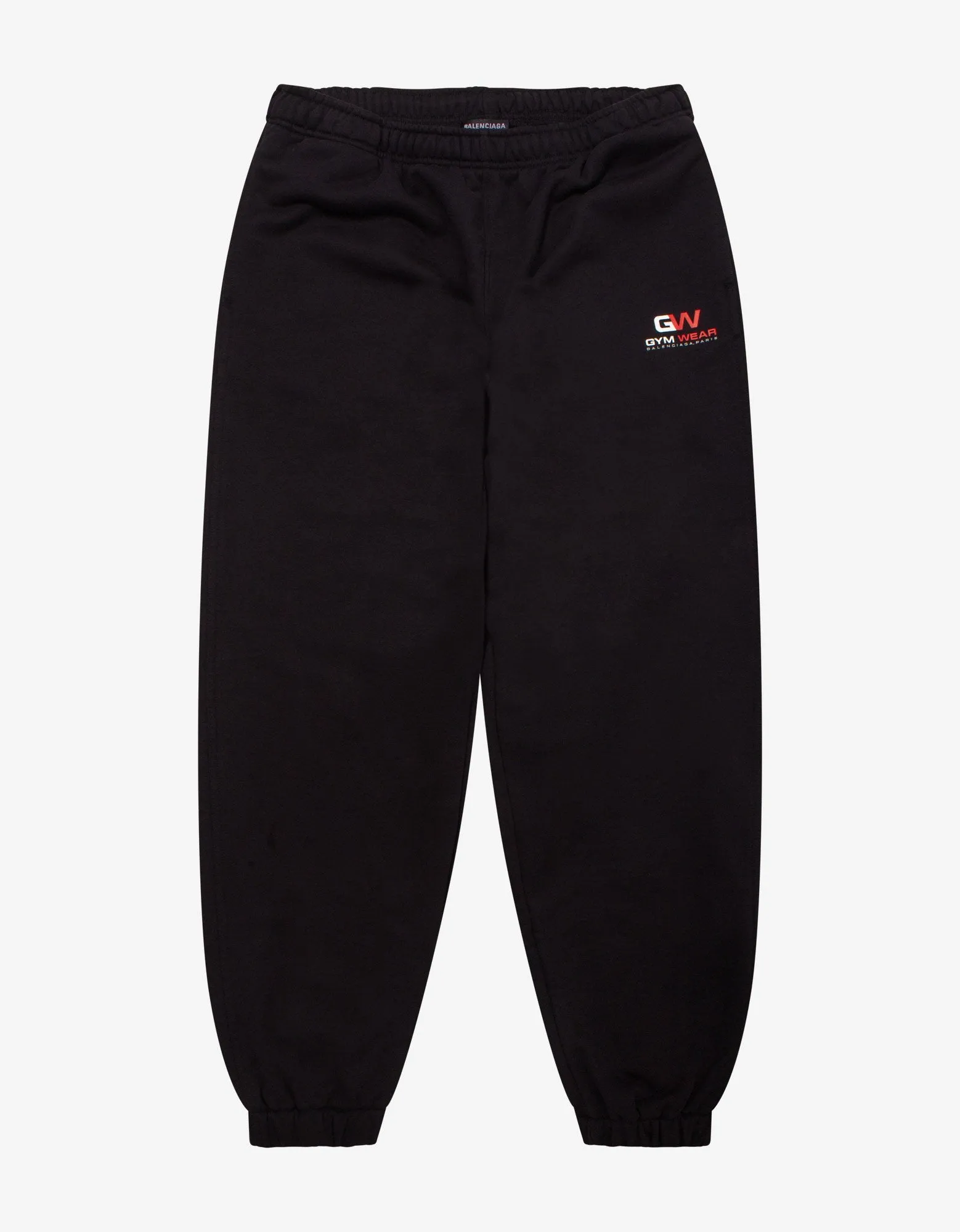 Black Gym Wear Sweat Pants