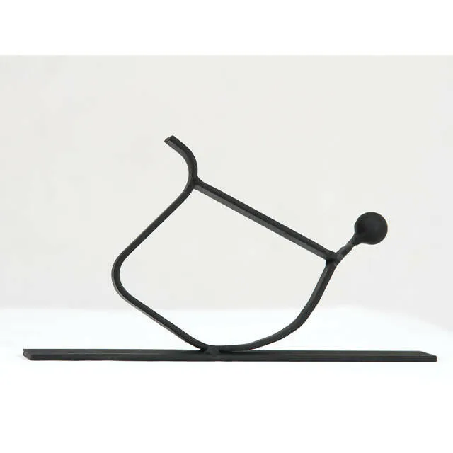 Bow Yoga Pose - Steel Sculpture