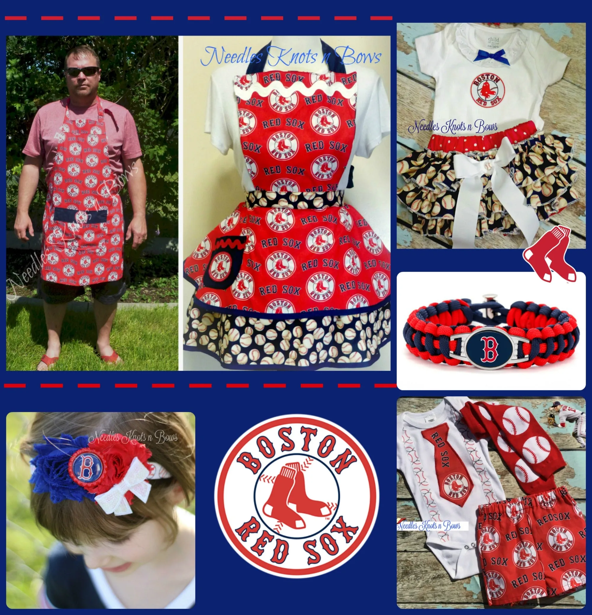 Boys Boston Red Sox Game Day Baseball Outfit