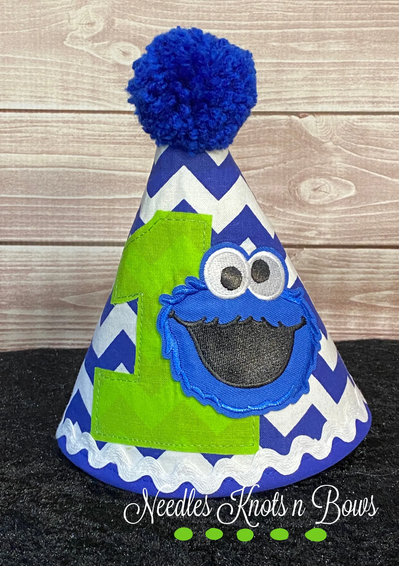 Boys Cookie Monster Cake Smash Outfit