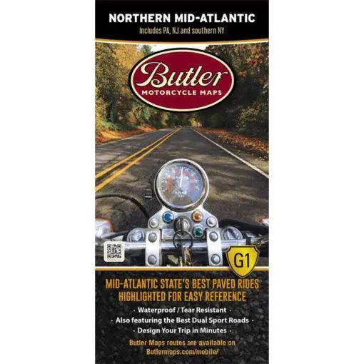 Butler Maps | Northern Mid-Atlantic G1 Map