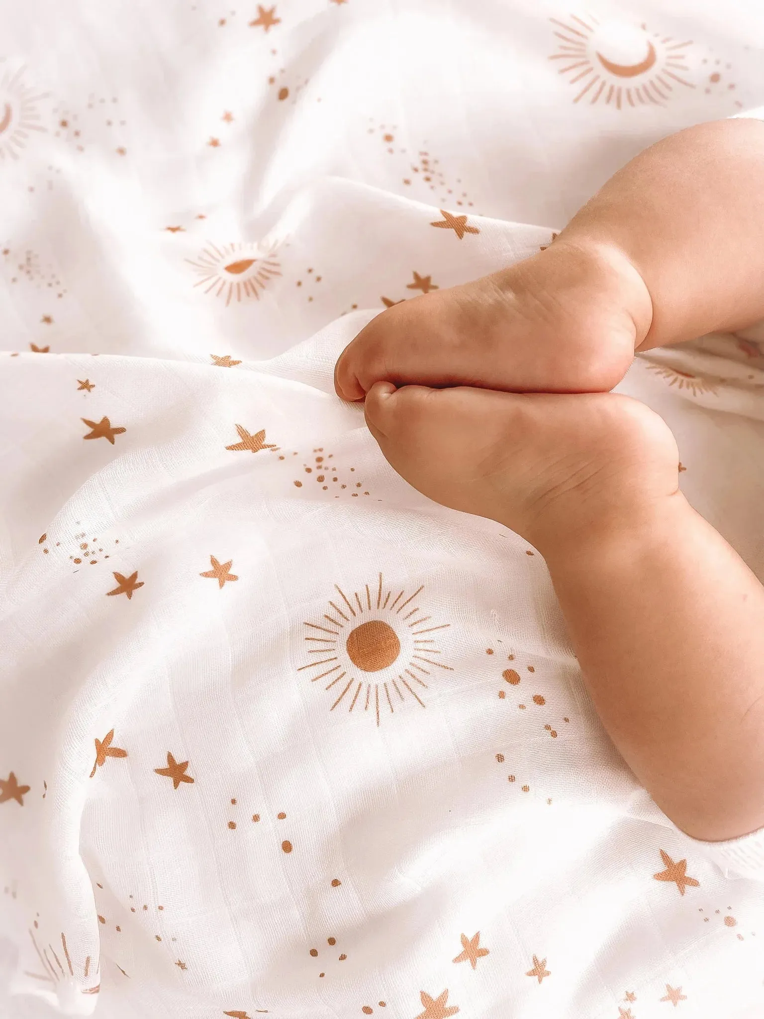 Constellation Organic Muslin Wrap Swaddle