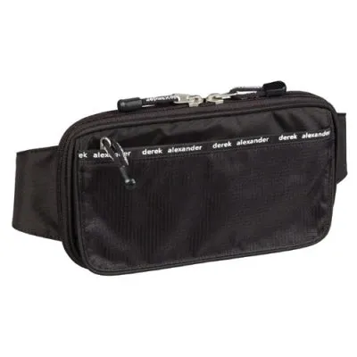 Derek Alexander NYLON Travel Waist Bag w/Organizer