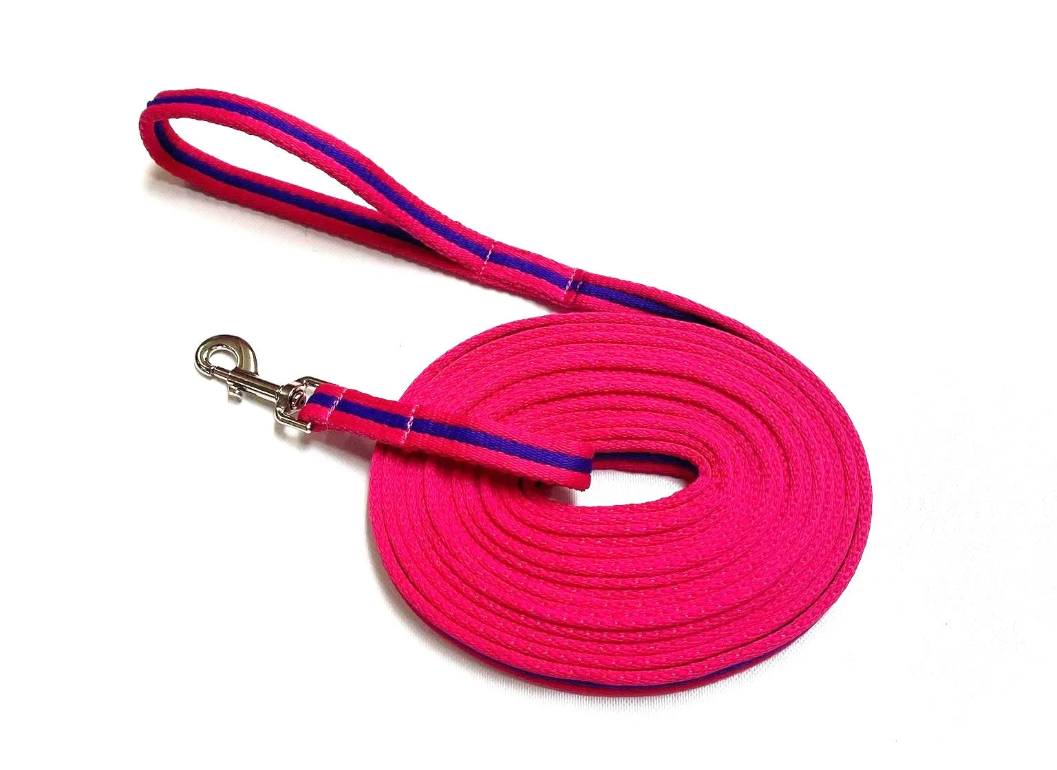 Dog Training Lead 5ft - 30ft Walking Leash Soft Strong 20mm Air Webbing