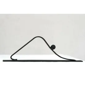 Downward Dog Yoga Pose - Steel Sculpture