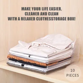 Effortless Clothes Organizer (10 pieces)