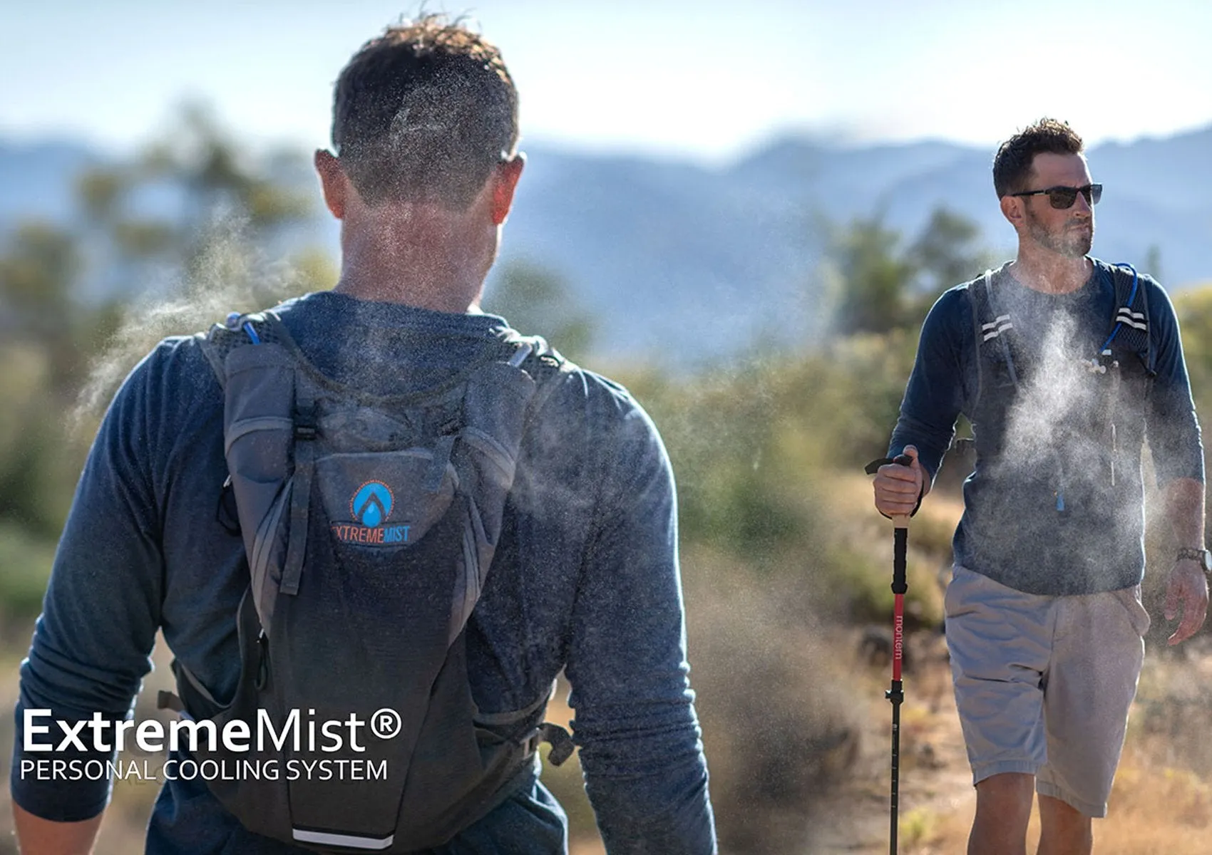 Extrememist Misting & Drinking Hydration Backpack