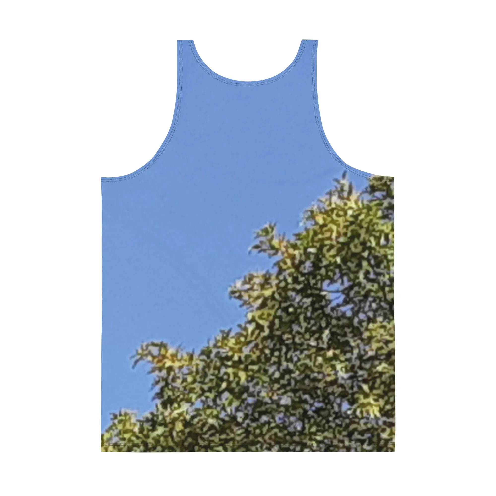 GG - Men's Tank Top - Trees & Blue Sky