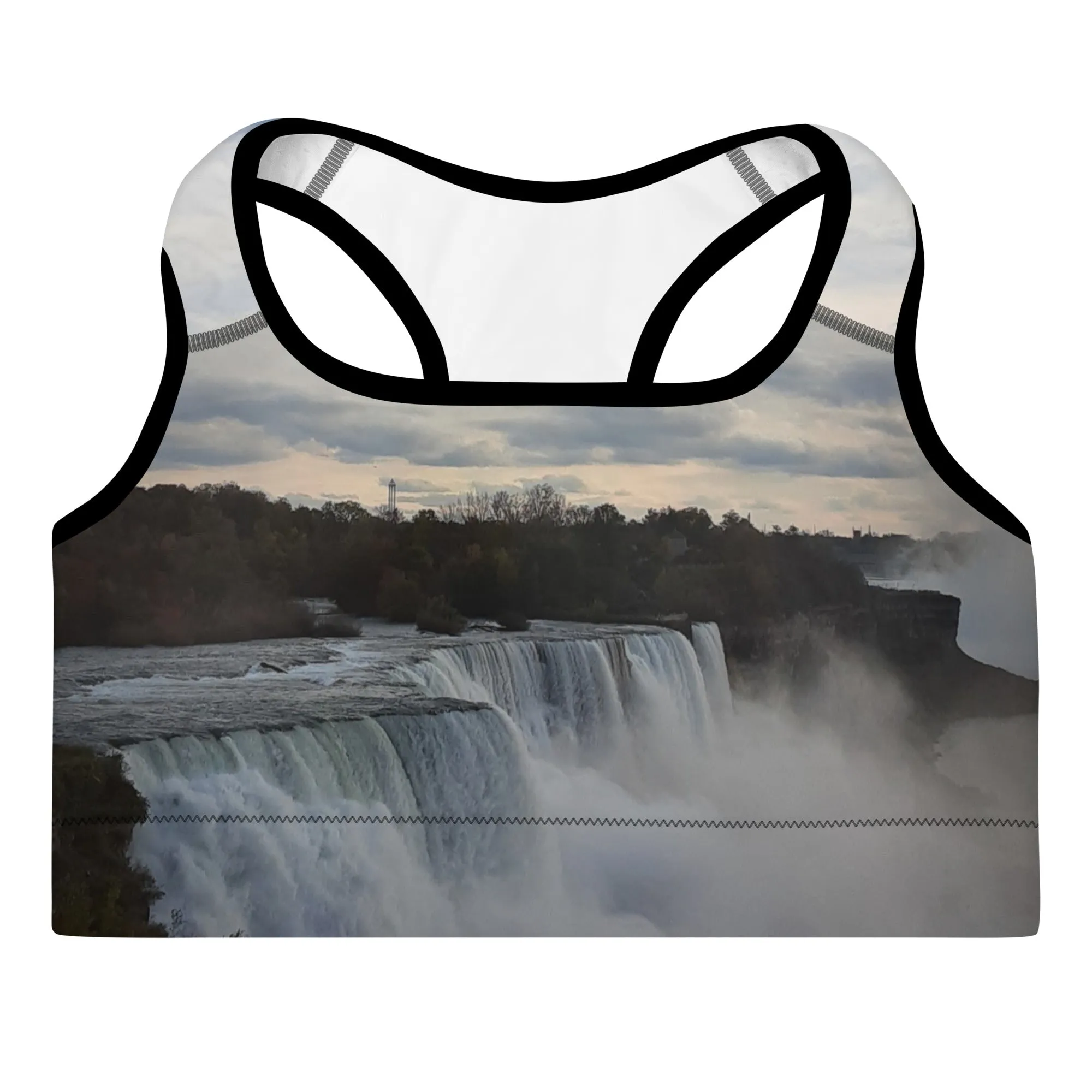 GG - Padded Sports Bra - N Y Falls