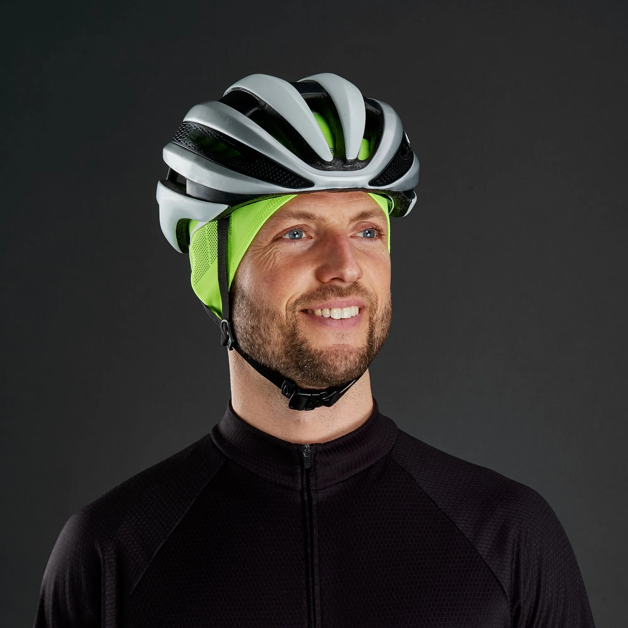 GripGrab  Windproof Hi Viz Skull Cap