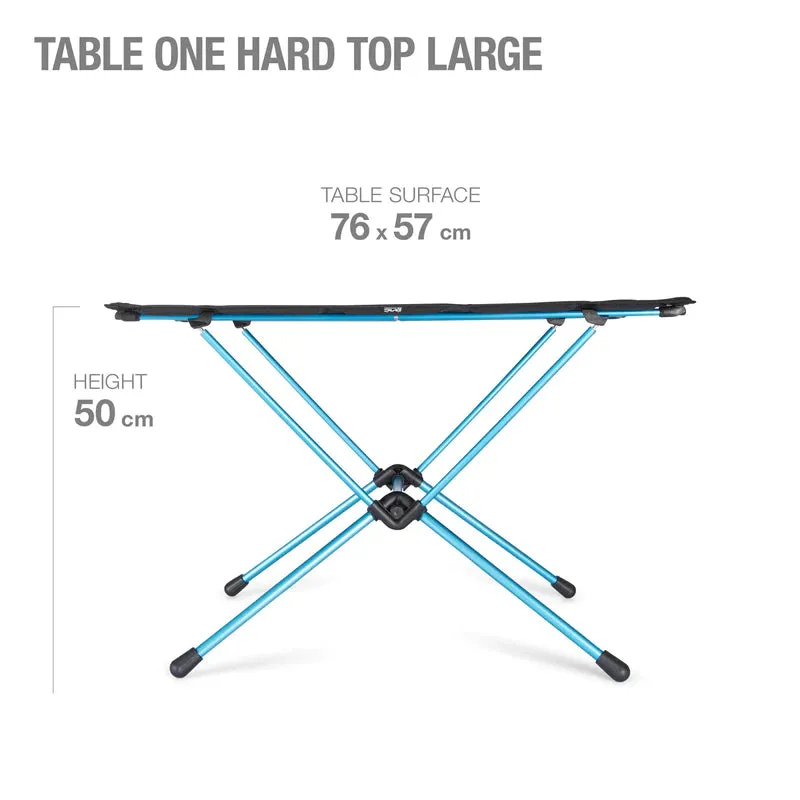 HELINOX TABLE ONE HARD TOP - L - BLACK