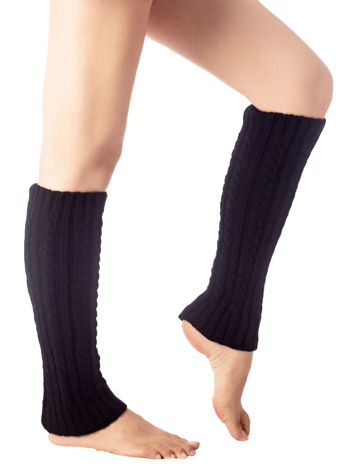 iB-iP Women's Ballet Dancer Running Aerobics Soft Stretchy Leg Warmer