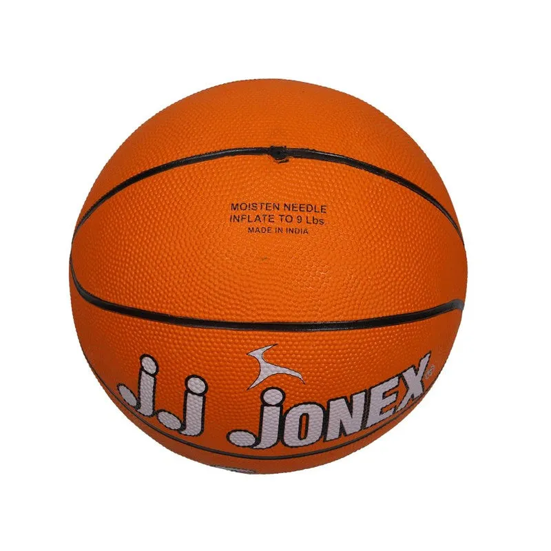 JJ Jonex Basketball for Indoor-Outdoor Training Basketball Esquire Size 7 (Orange)