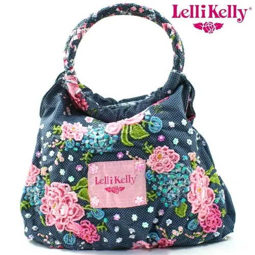 Lelli Kelly 'Rose' Blue Handbag