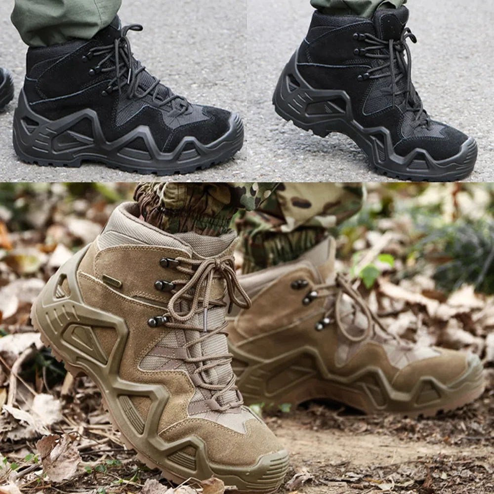 LO Combat Tactical Waterproof Mountain Hunting Boots