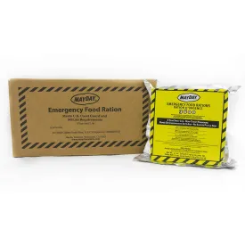 Mayday Emergency Food Bars, 3600 Calorie Meal Replacement Bars Apple Cinnamon, 20 Pack 3600 Calories