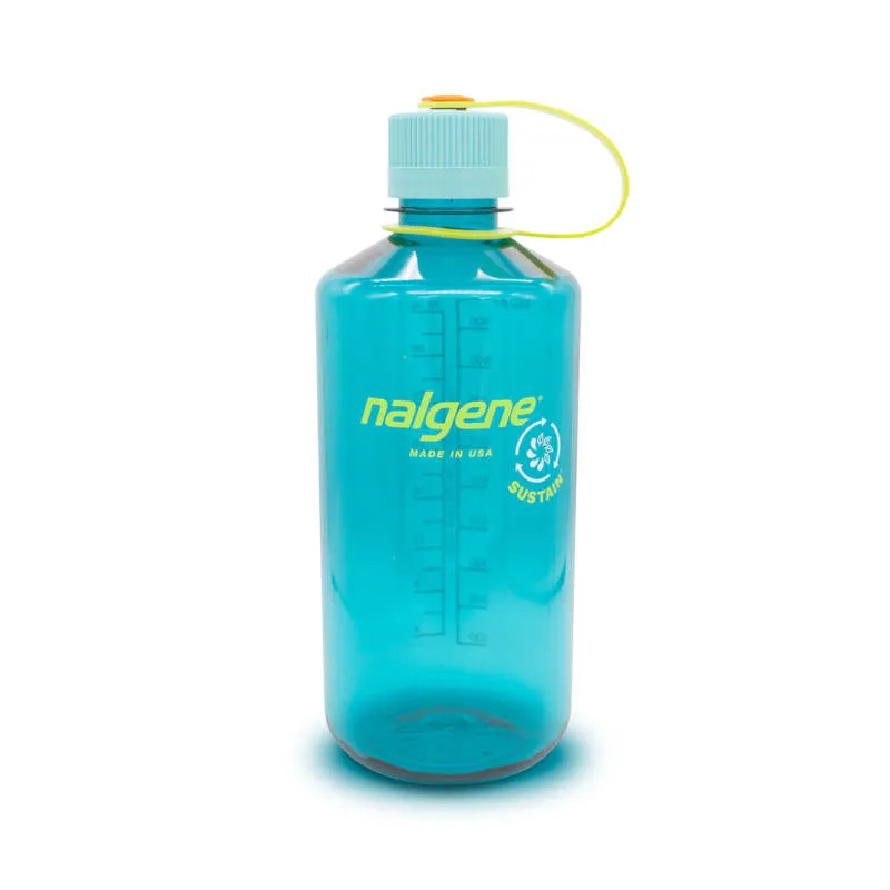 Nalgene 1L Narrow Mouth Tritan Sustain Water Bottle