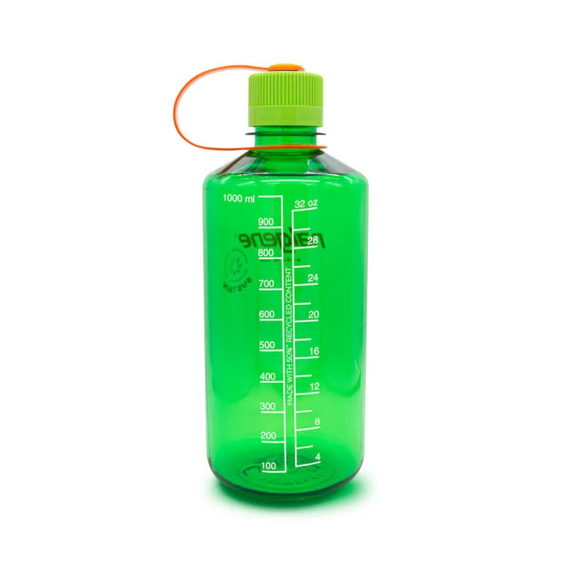 Nalgene 1L Narrow Mouth Tritan Sustain Water Bottle