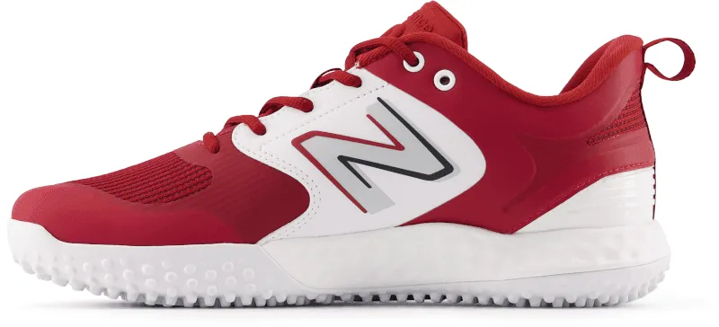 New Balance Fresh Foam 3000 v6 (Crimson Red & White) Turf Trainer: T3000BC6