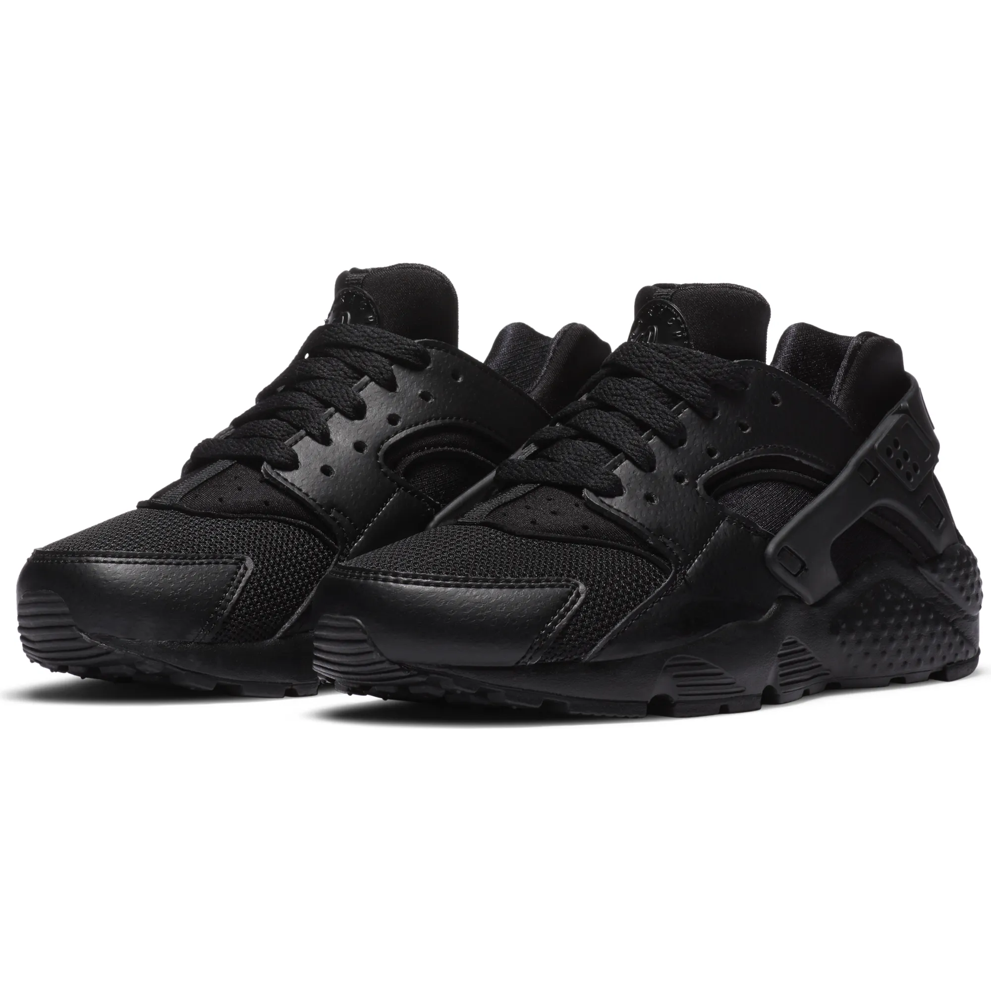 Nike Kid's Huarache Run Shoes - All Black