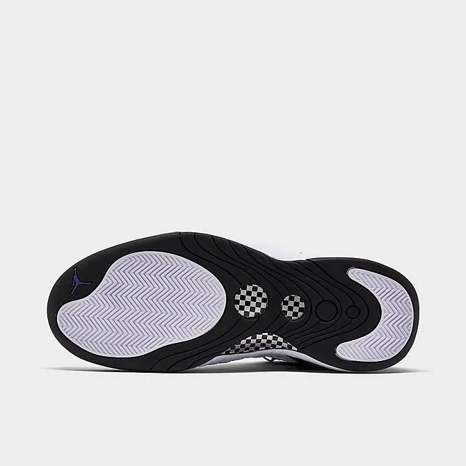 Nike Men's Air Jordan Jumpman Team 1 Shoes - White / Black / Field Purple