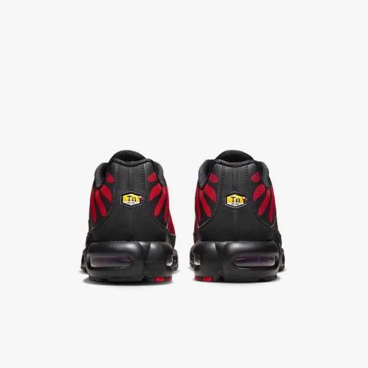 Nike Men's Air Max Plus Bred Reflective Shoes - Black / Red