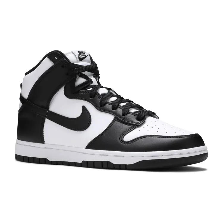 Nike Men's Dunk High Retro Shoes - White / Black