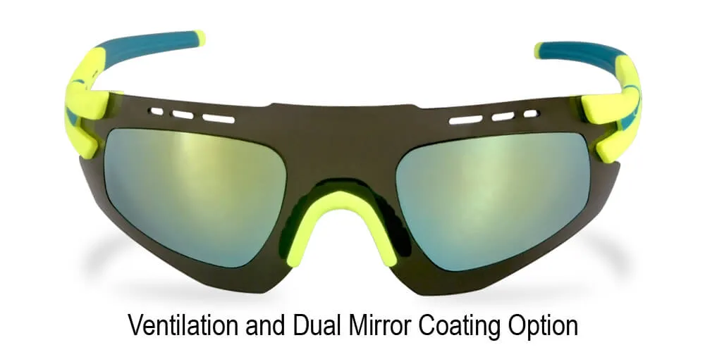 PROGEAR® Sportshades | Sprinter S-1284 Cycling & Running Sunglasses (L) | 6 Colors