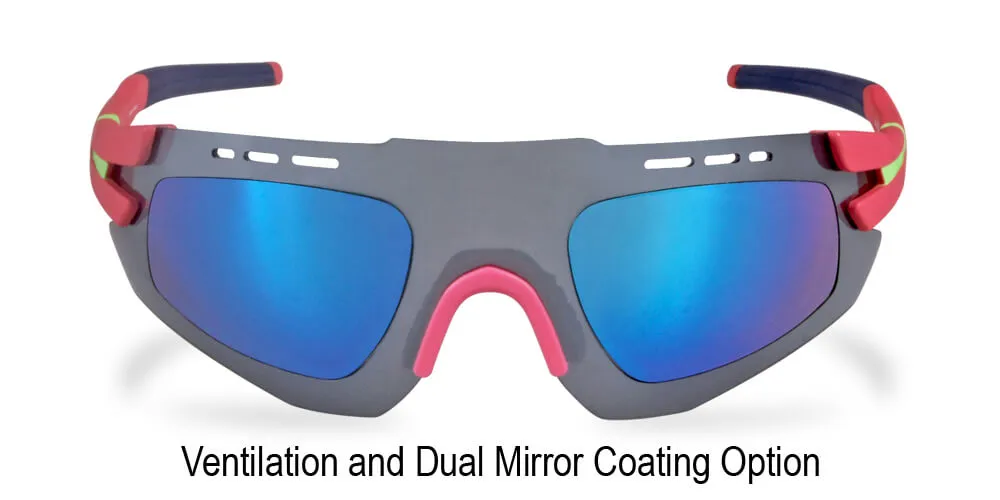 PROGEAR® Sportshades | Sprinter S-1284 Cycling & Running Sunglasses (L) | 6 Colors