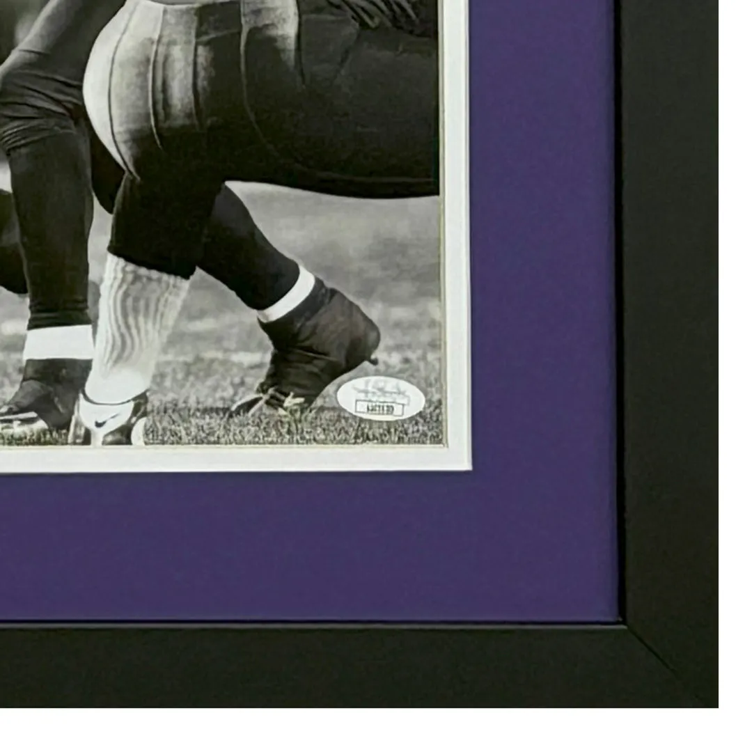 Ray Lewis Signed Baltimore Ravens Framed 11x14 Photo