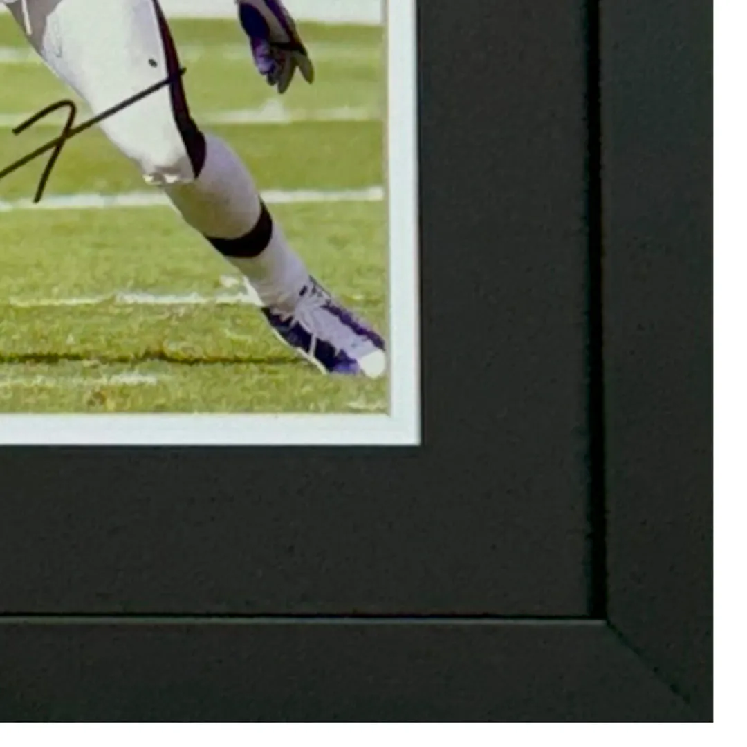 Ray Lewis Signed Baltimore Ravens Framed 8x10 Photo