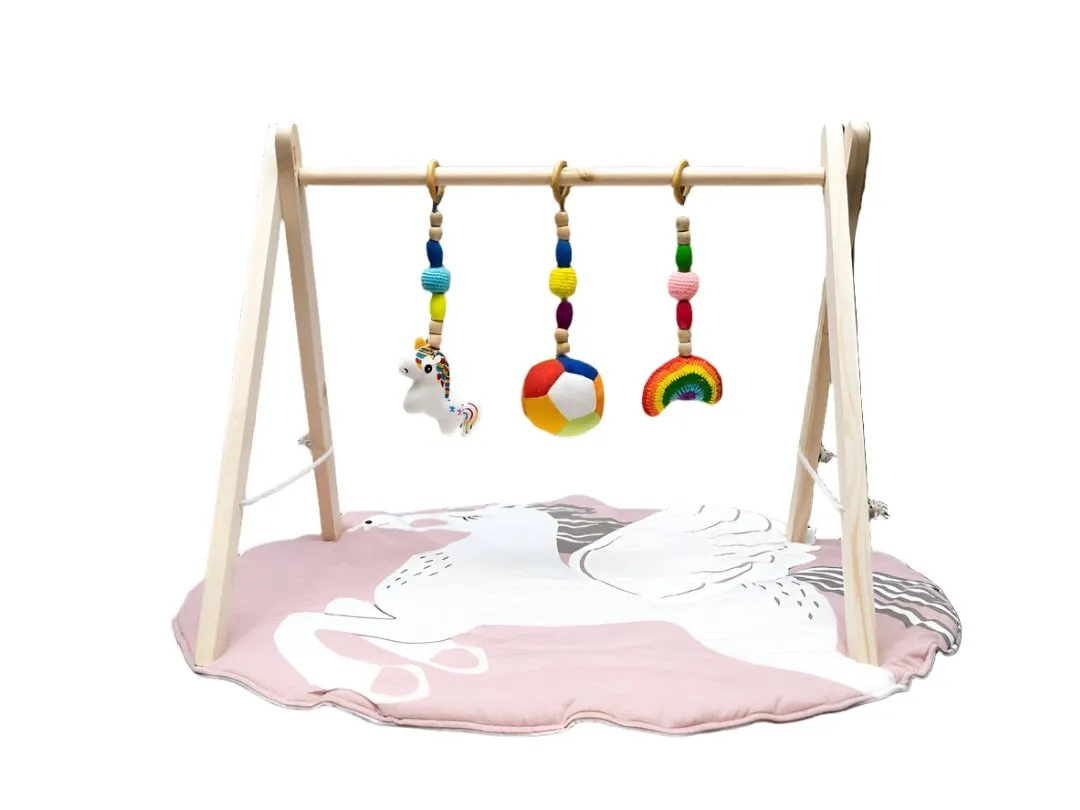 Rocking Potato Baby Activity Play Gym- Rainbow