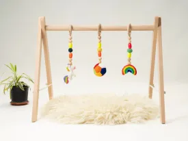 Rocking Potato Baby Activity Play Gym- Rainbow