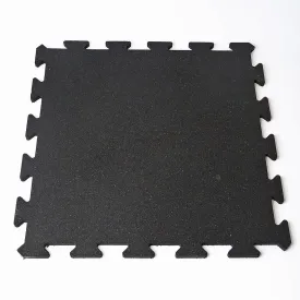 Rubber Interlocking Mats - Black