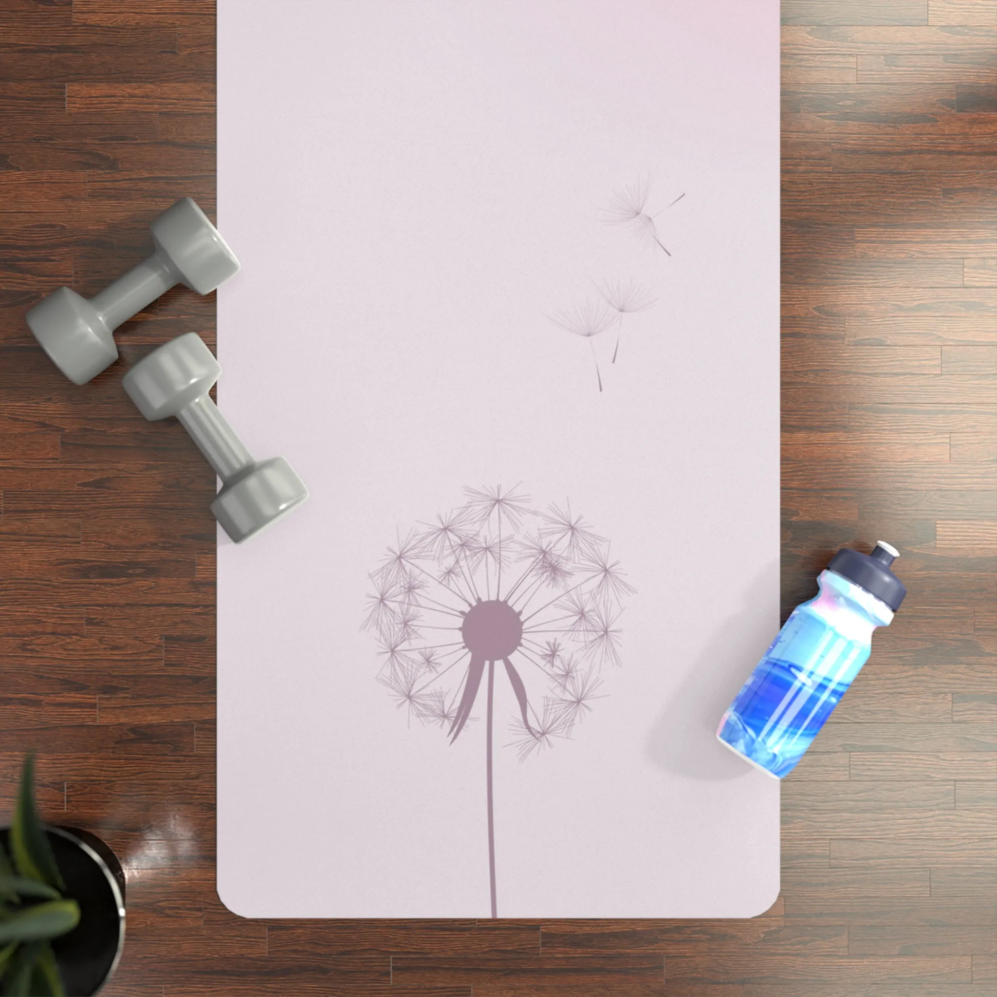 Summer Dandelions Yoga Mat