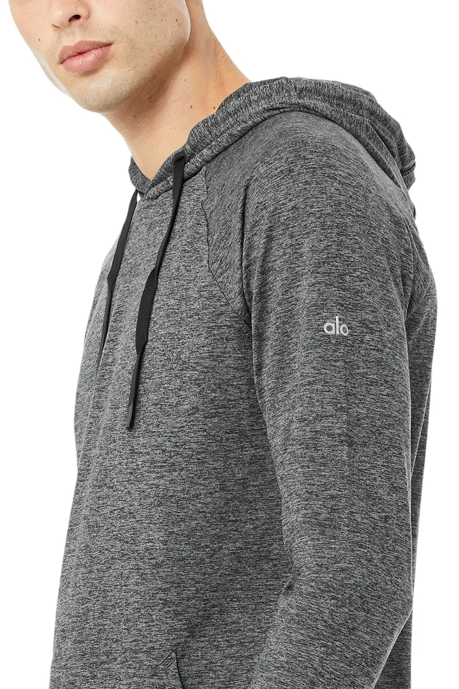 The Conquer Hoodie - Graphite Marl