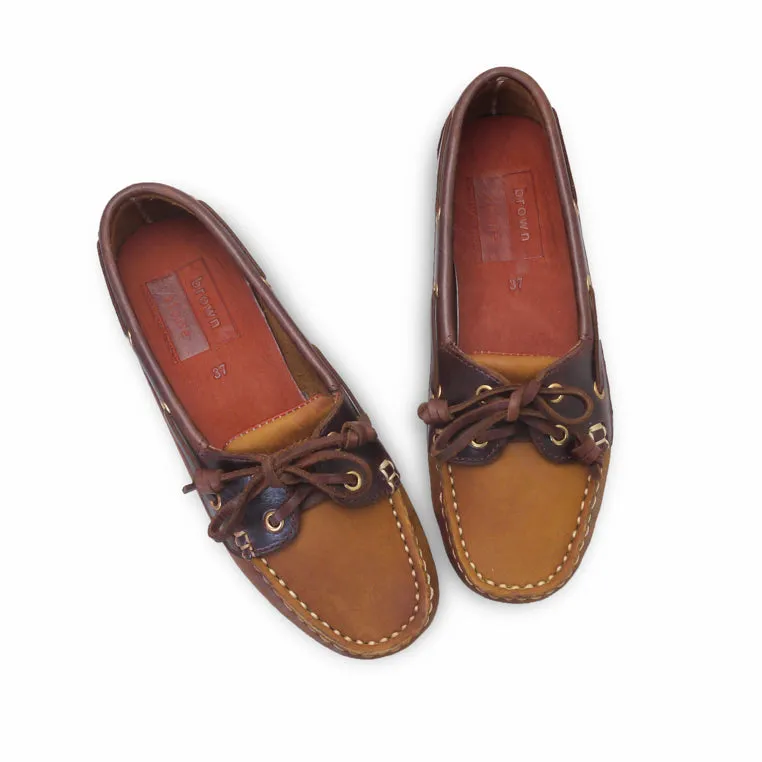 The Sailor's Boat Shoes - Tan