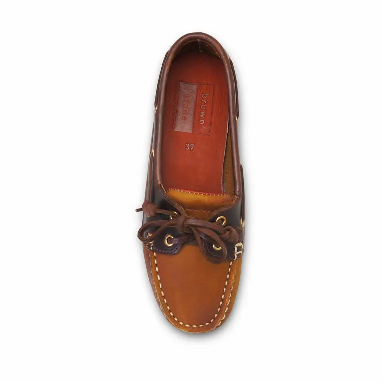 The Sailor's Boat Shoes - Tan