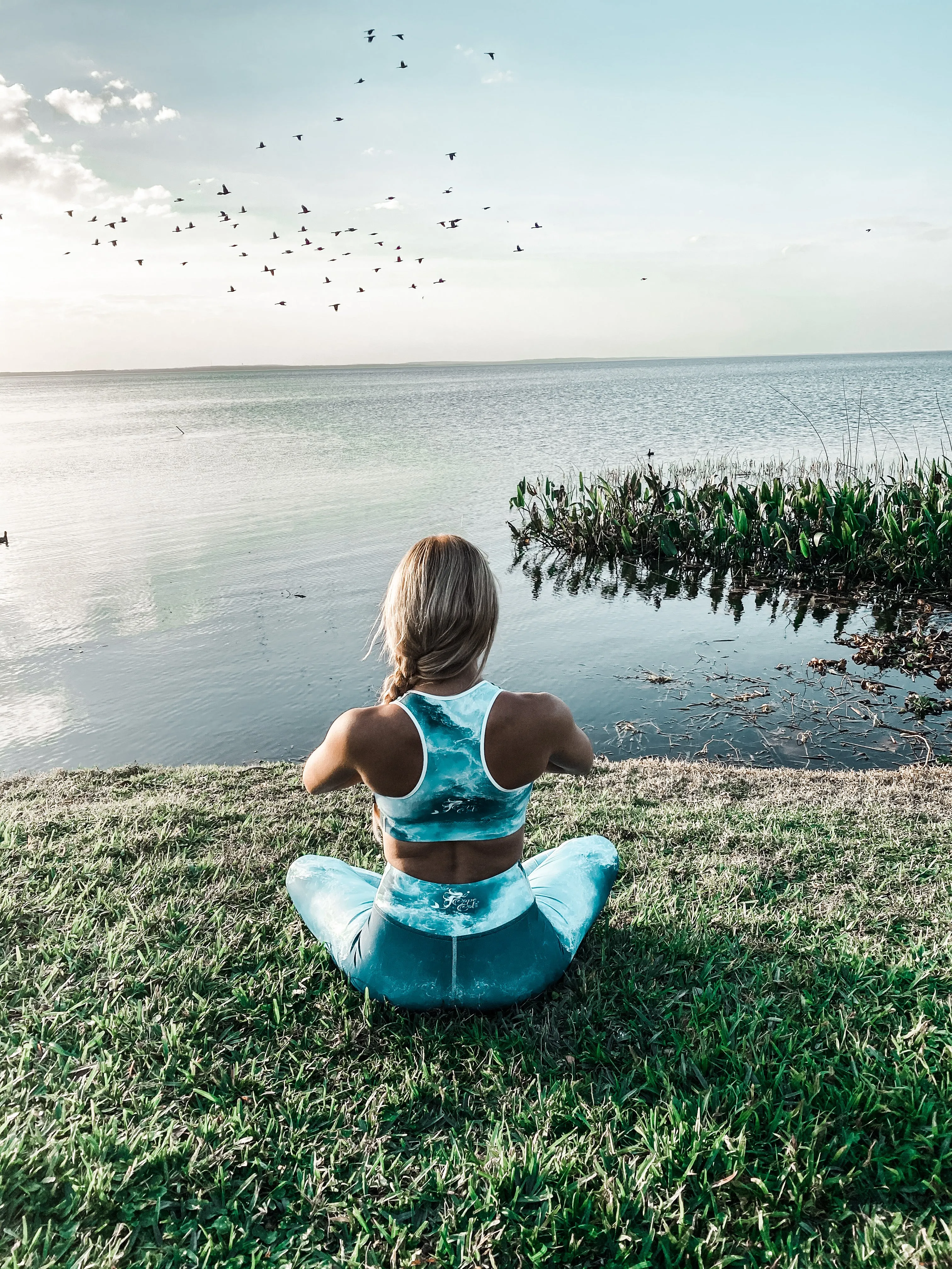 Tranquil Waters Yoga Leggings