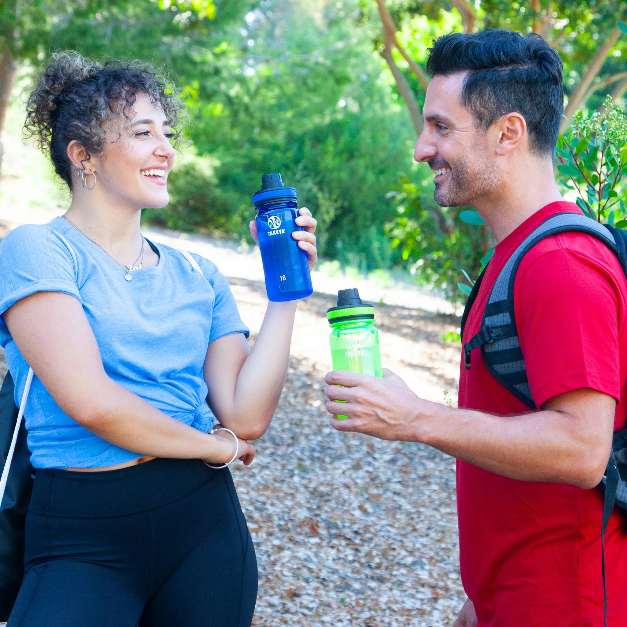 Tritan Water Bottle With Spout Lid